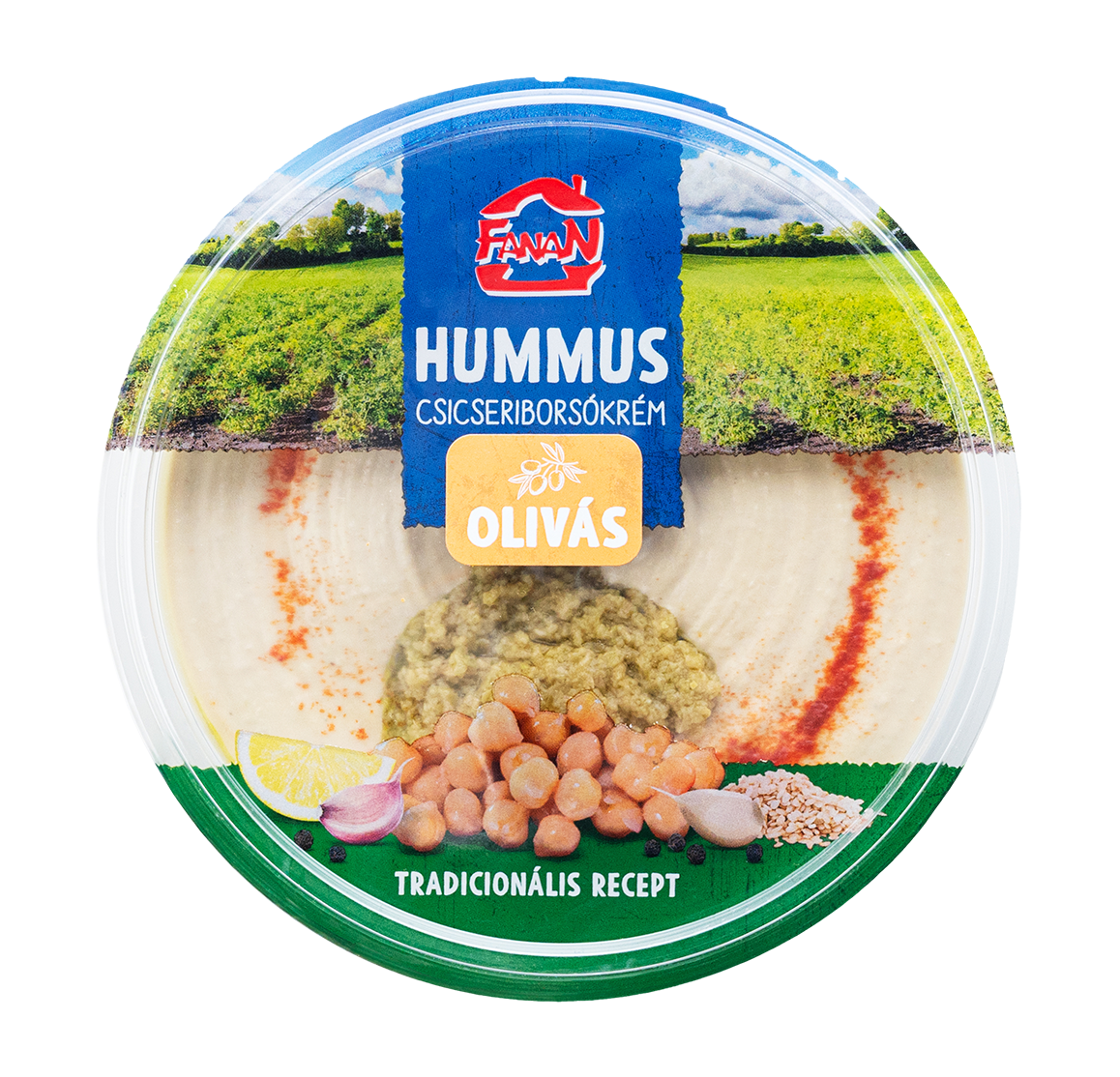 fanan_hummus_csicseriboroskrem_olivas